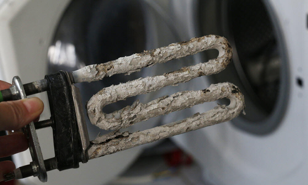 通过高温曝光产生的腐蚀产品的图像